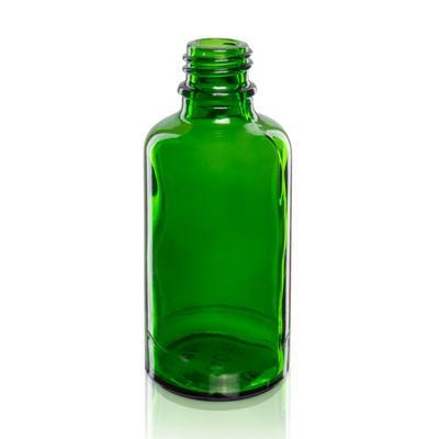 Skleněná lahvička EMI zelená 50ml
