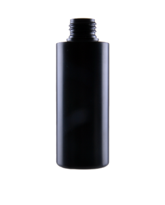 Plastová lahvička FUN HDPE černá 150ml, mat