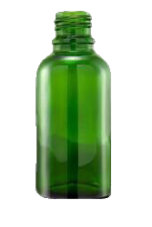 Skleněná lahvička SOFI zelená 30ml - 1