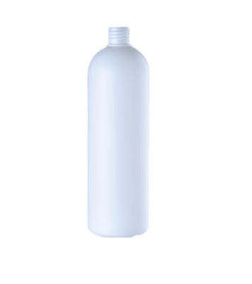 Plastová lahvička HDPE COLI bílá  500ml, mat - 1