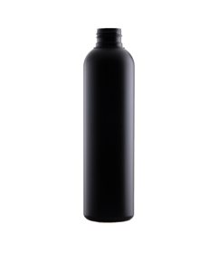 Plastová lahvička MONI HDPE 200ml černá mat 24/410