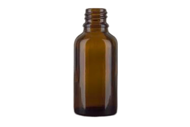 Skleněná lahvička SOFI hnědá  30ml - 1
