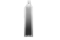 Plastová lahvička PET transparent 500ml  24/410 - 1