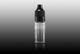 Plastová lahvička LIQUID PET  transparent 10ml černé víčko - 2/2