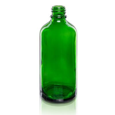 Skleněná lahvička EMI zelená 100ml - 2