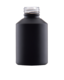Skleněná lahvička KORAL mat černá 30ml  + černá pipeta    24/420 - 2/3
