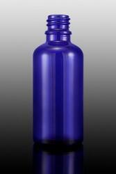 Skleněná lahvička SOFI modrá 50ml - 2