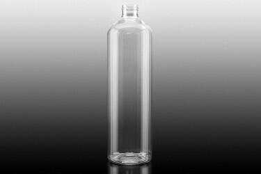 Plastová lahvička PET transparent 500ml  24/410 - 2